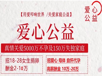 广饶捐卵助孕生子 爱心志愿者招募